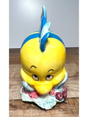 Disney Flounder Ceramic Porcelain Figurine from Little Mermaid